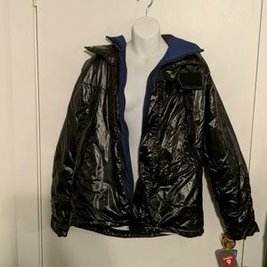 Nautica reversible insulated jacket with hood